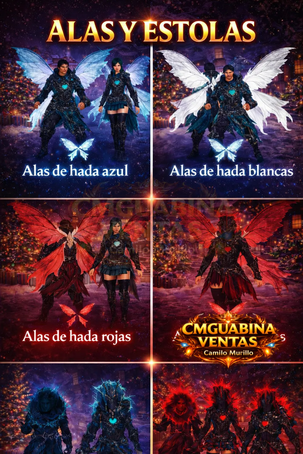 ALAS Y ESTOLAS